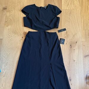 Lulu’s Elegant Black Cutout Dress